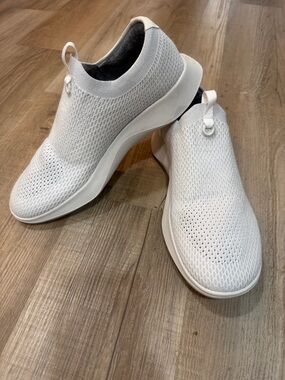 Allbirds Men’s White Knit Slip-On Sneakers, Size 12, BNWOT